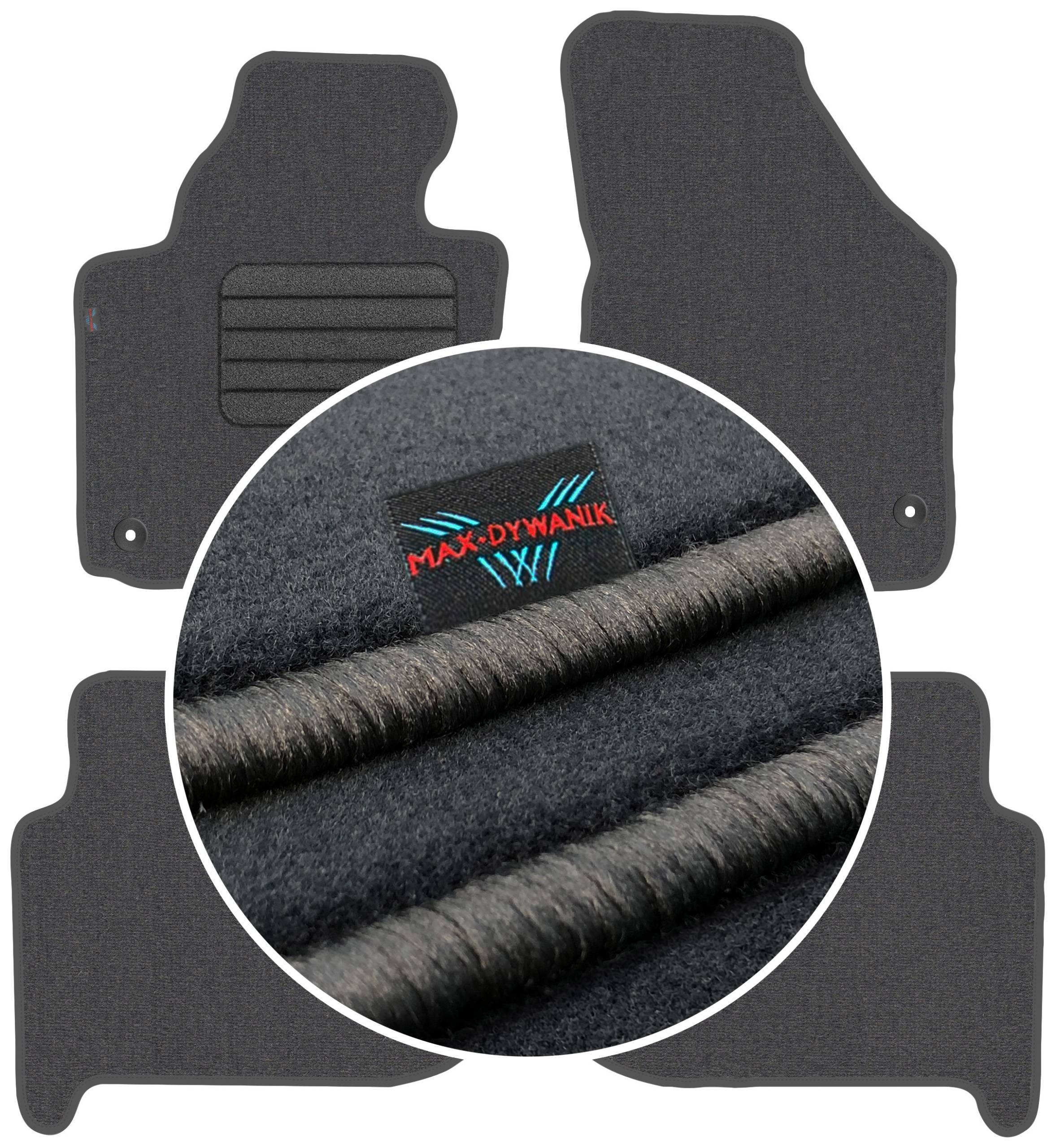 Vw Touran I 5dv. 2003-2010 Autokoberce Koberce do auta