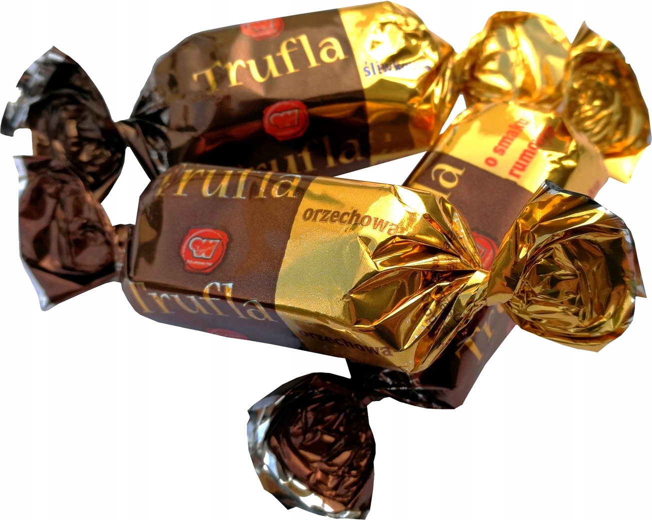 Levně Pralinka Mix Bonbóny s náplní s rumovou příchutí v kakaové polevě 3000 g