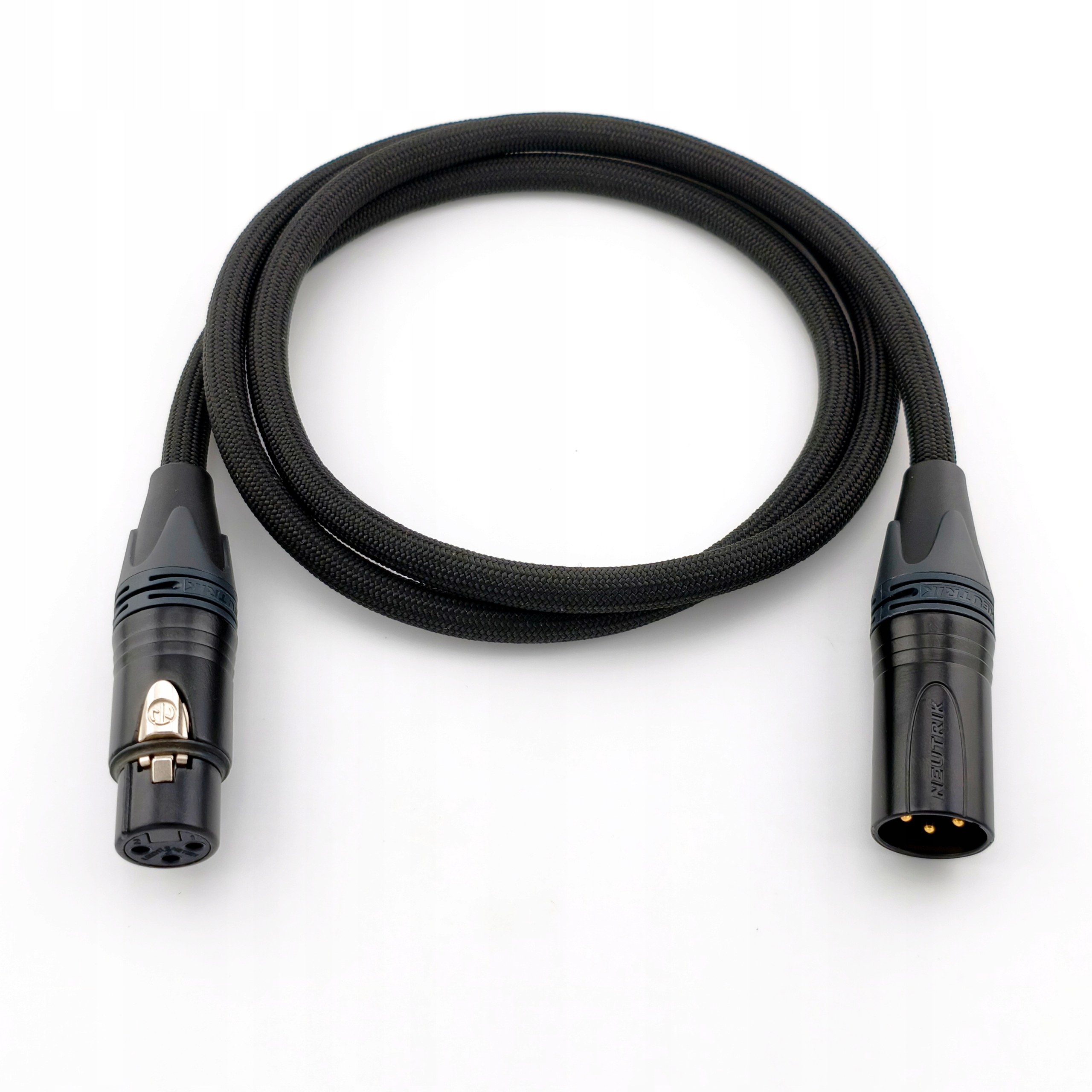 Kabel cyfrowy Aes/ebu ręcznie wykonany Klotz OT206YS Neutrik Techflex 0,5m