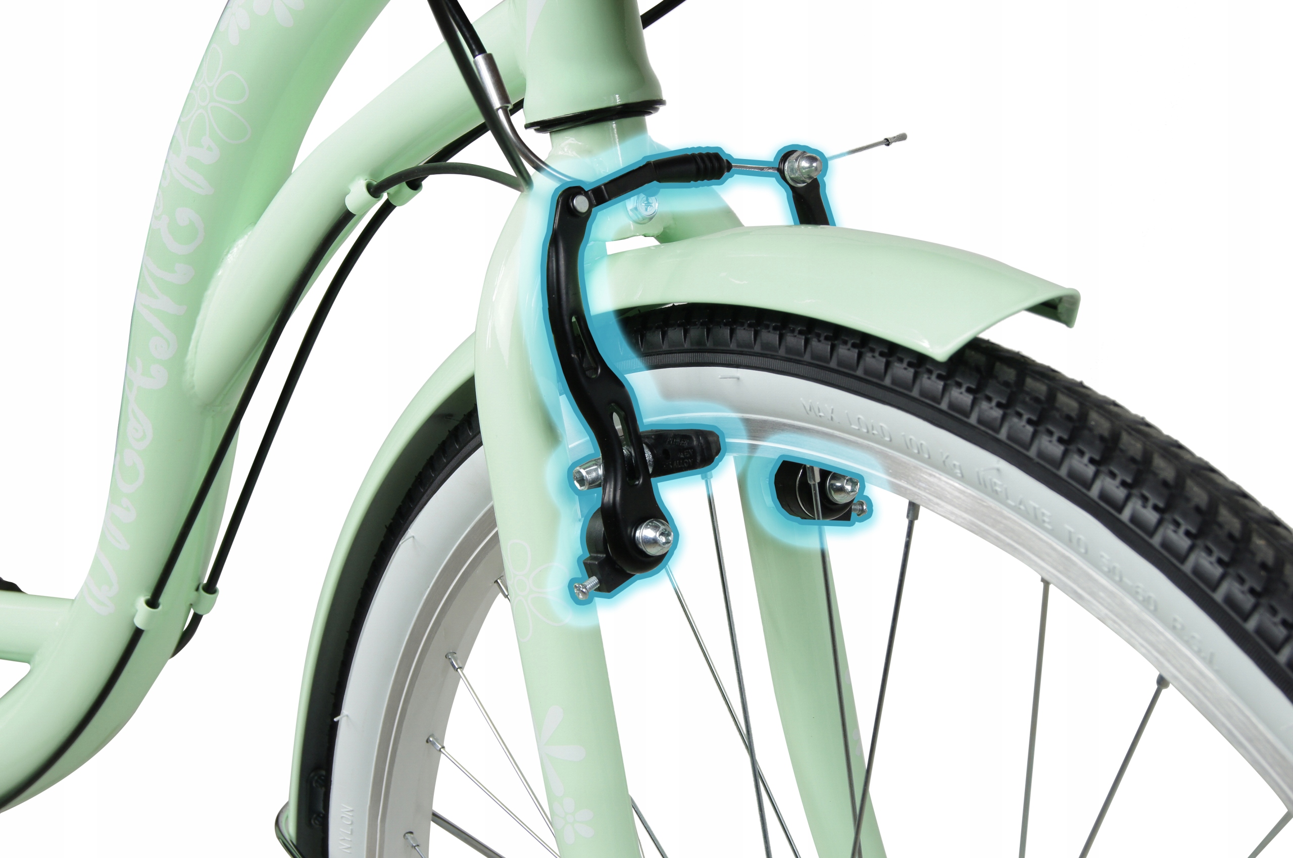 ROWER MIEJSKI DAMSKI 28 DAMKA 6 SHIMANO KOSZYK BAGAŻNIK RAMA18" KOŁA 28" Materiał ramy stal