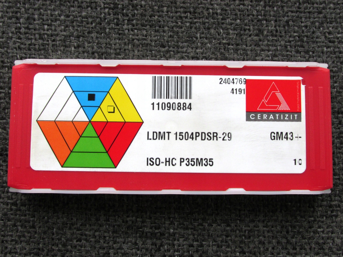 Płytka LDMT 1504PDSR-29 GM43+ CERATIZIT