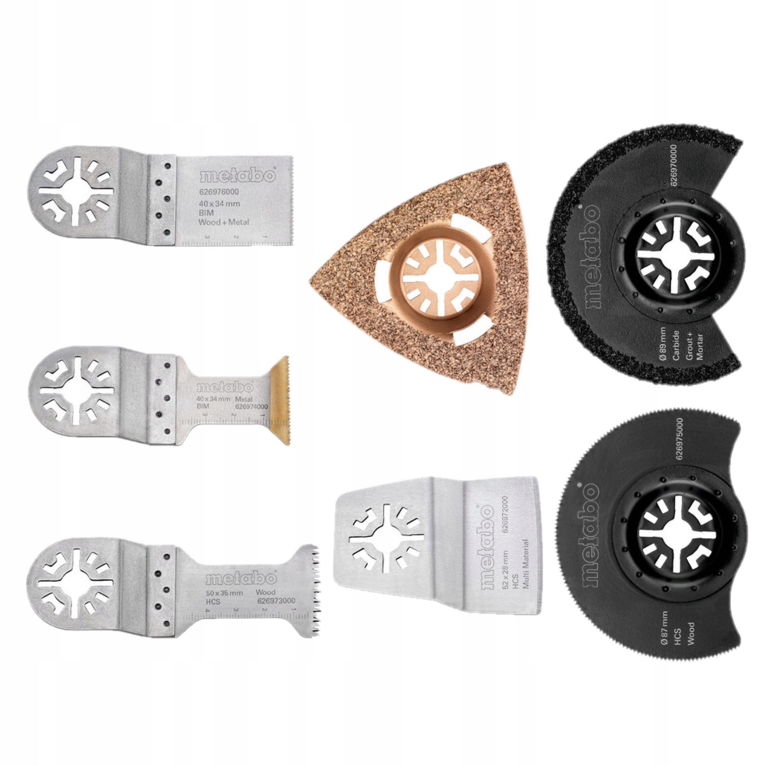 Metabo 626977000 Sada 7 Ks pilových kotoučů Mt 18 Ltx