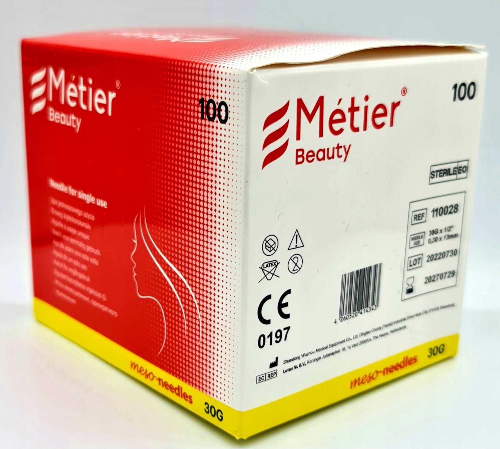 Igła Metier Medical 0,3 mm 13 100 szt.