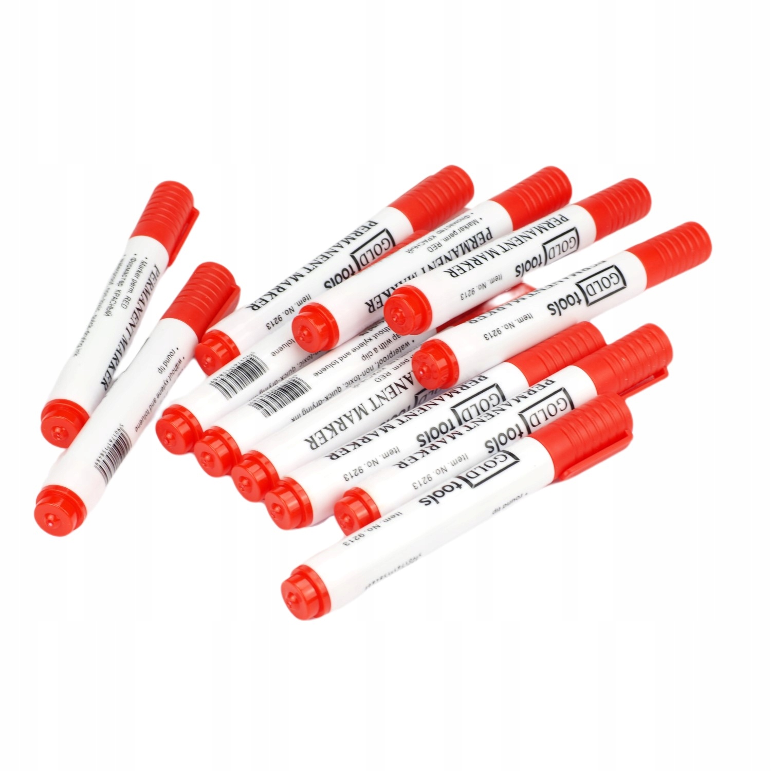 MARKER D.RECT CZERWONY-OKRĄGŁY PERMANENTNY Kod producenta 9213