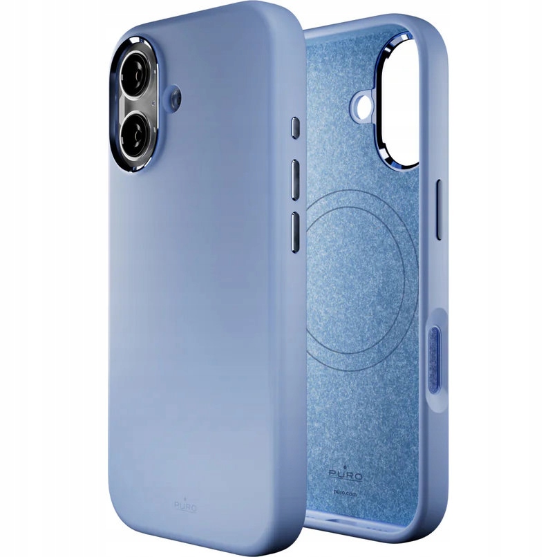 Pouzdro Puro pro iPhone 17 s MagSafe, přizpůsobené módnímu zadní kryt, pevné
