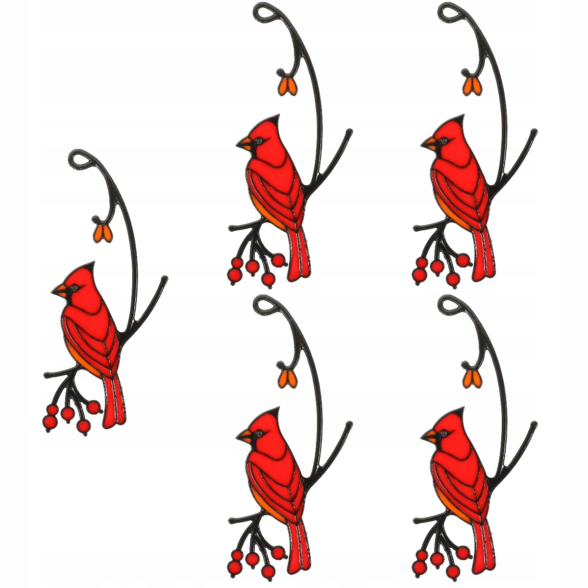 5X KREATYWNY WYSTRÓJ OKNA PTAK WISIOREK DLA DOMU