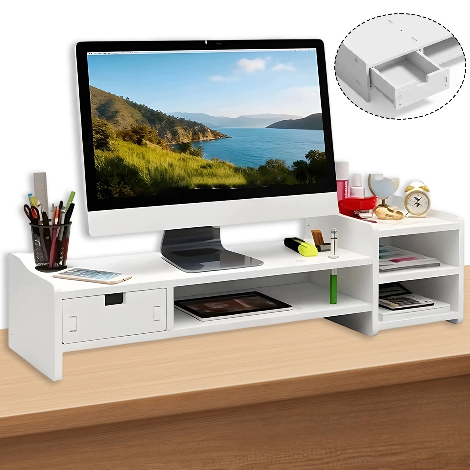Podstavec Pod Monitor, Polička, Podstavec Pod Mobilní Monitor, Stabilní, Pevný