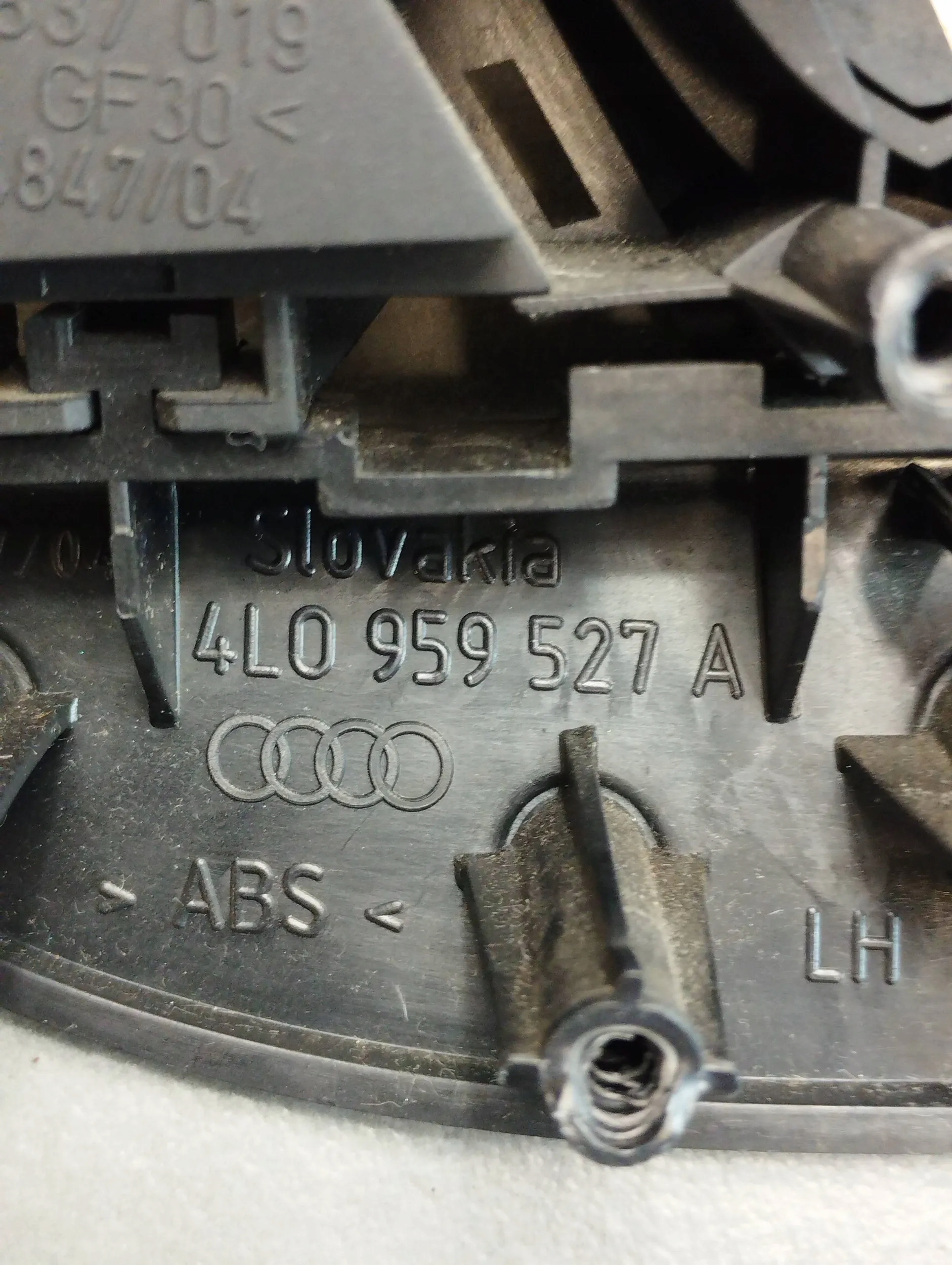 Audi Q7 4L handle WEW left front 4L0959527A
