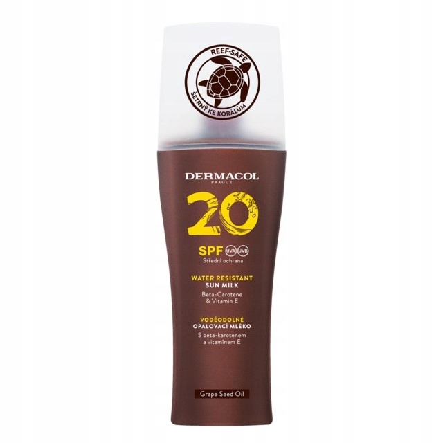 Voděodolné Mléko Na Opalování Spf 20 Mléko Na Opalování 200 ML