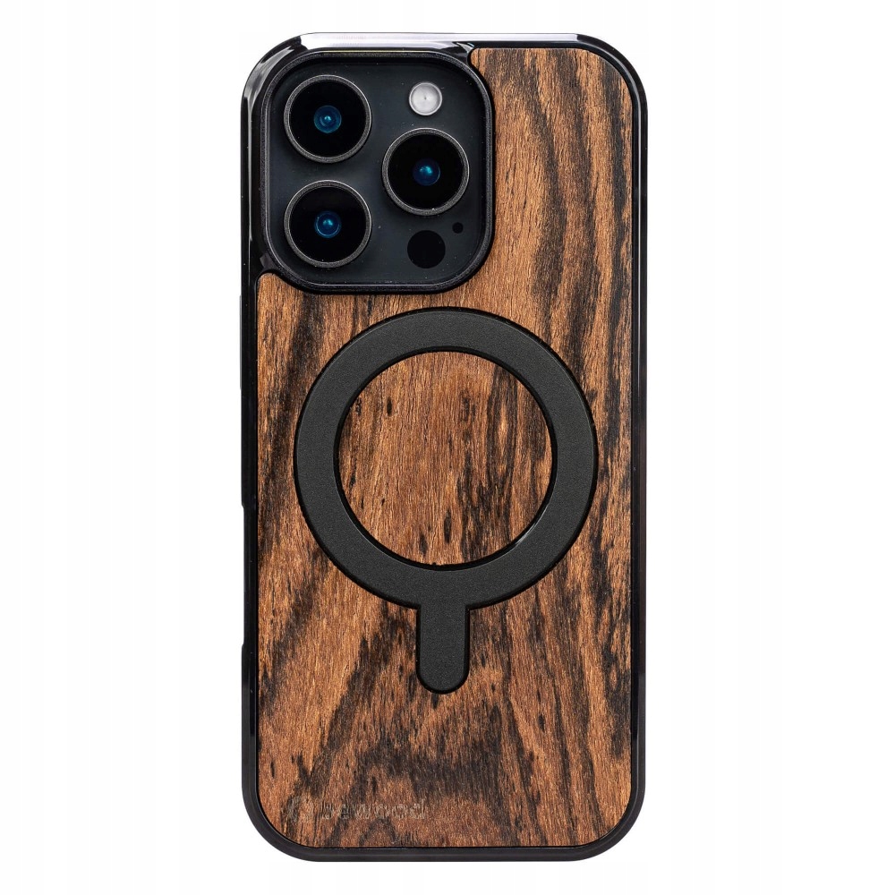 Dřevěné Pouzdro Bewood pro iPhone 16 Pro Bocote s MagSafe