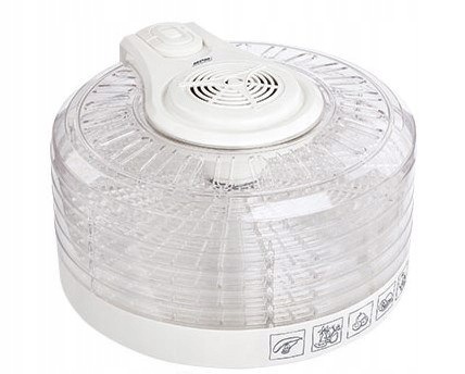 Sušička hub Mpm MSG-02 bílá, 5 sít, Bba free, 400 W