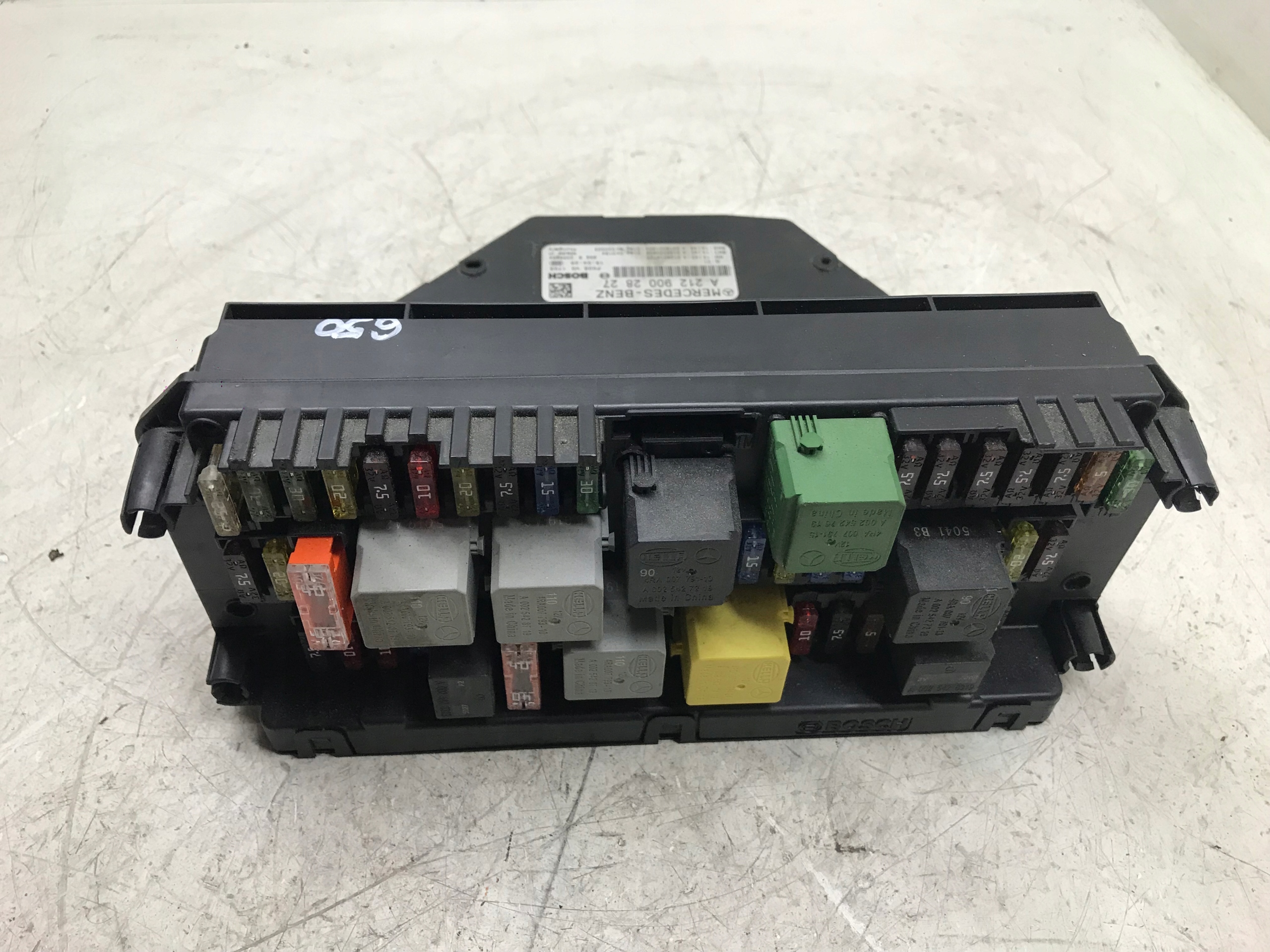 MERCEDES W212 CLS MODUŁ STEROWNIK SAM BSI PRZÓD