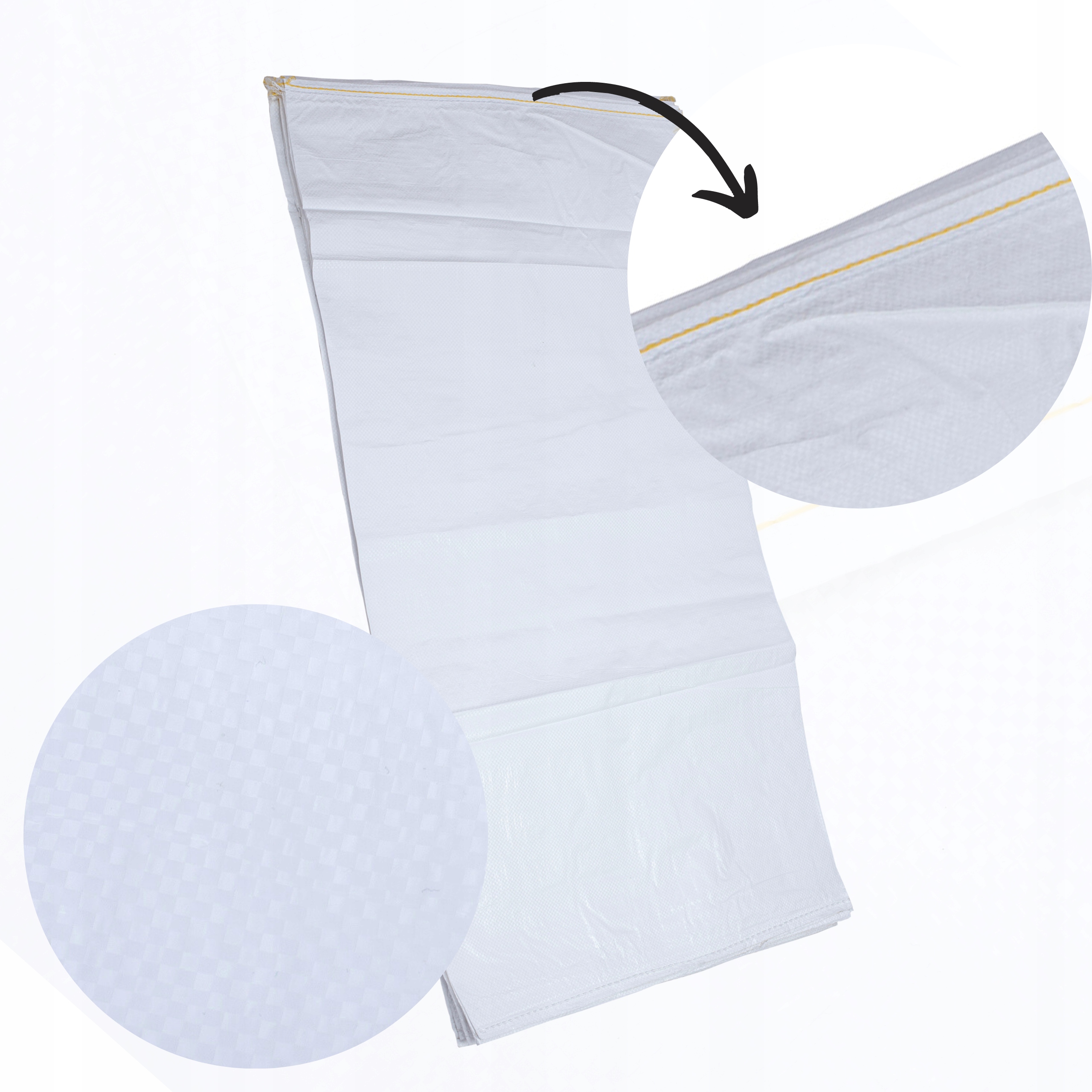 Worek Worki 25kg PRZECIWPOWODZIOWE na Piasek Żwir Marka inny