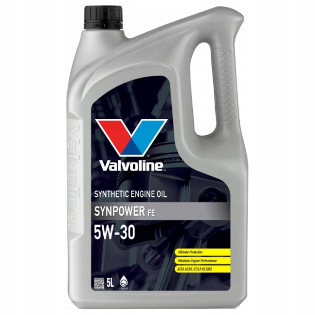 Valvoline Synpower Fe 5W30 A7/B7 olej silnikowy 5L