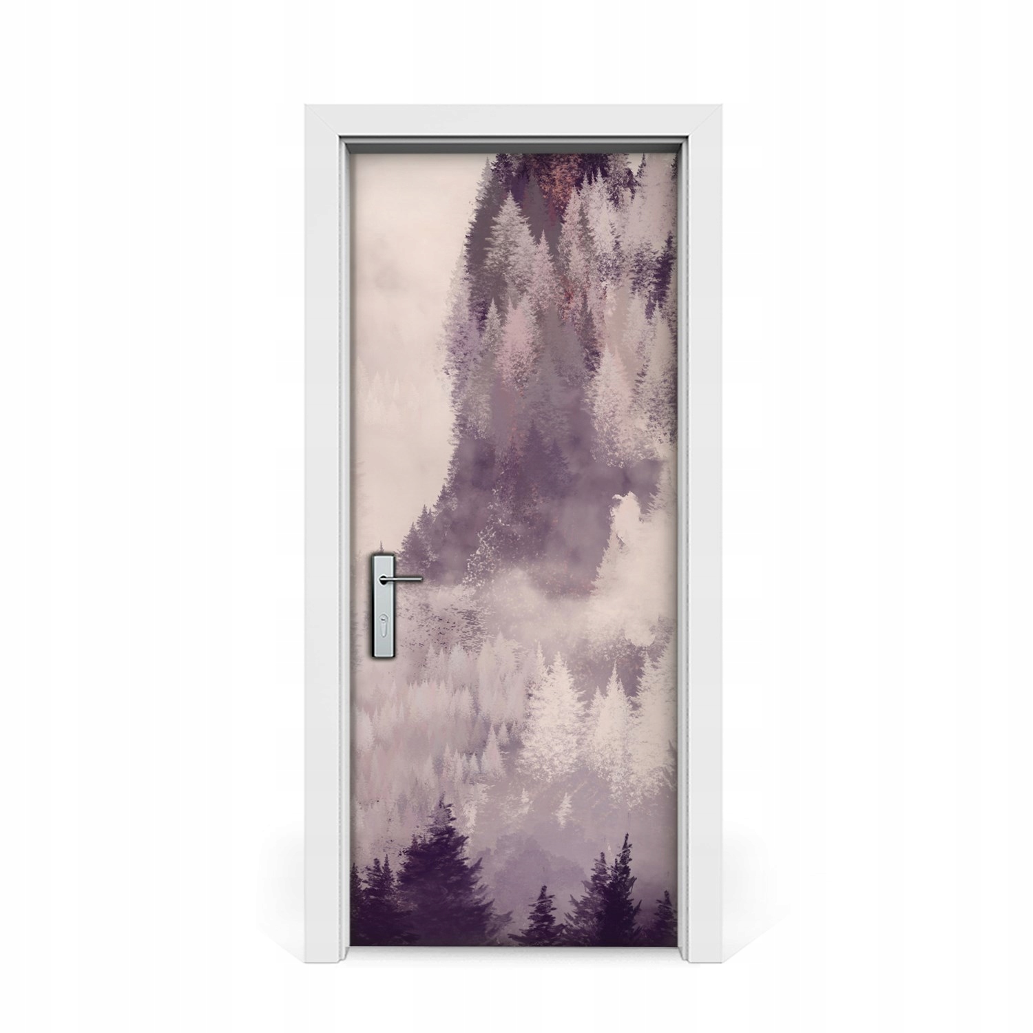 

Naklejka na drzwi okleina Góra w lesie 85x205