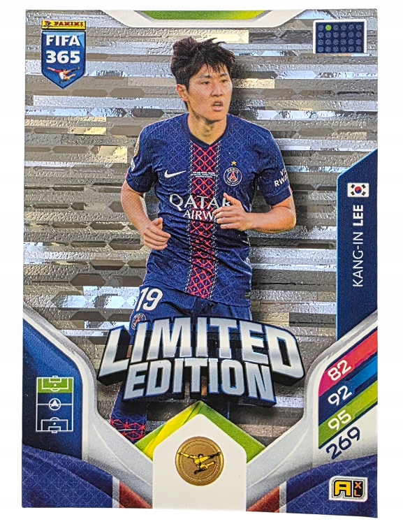 Karty Piłkarskie do albumu Panini Fifa 365 2026 Limited Kang-in Lee