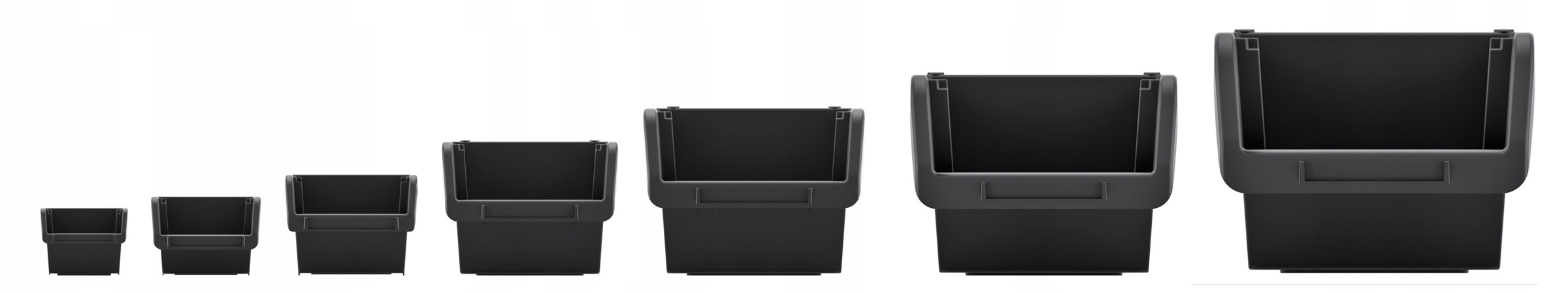 Pojemnik magazynowy, kuweta KTR23 - 230x160x120mm Marka Prosperplast