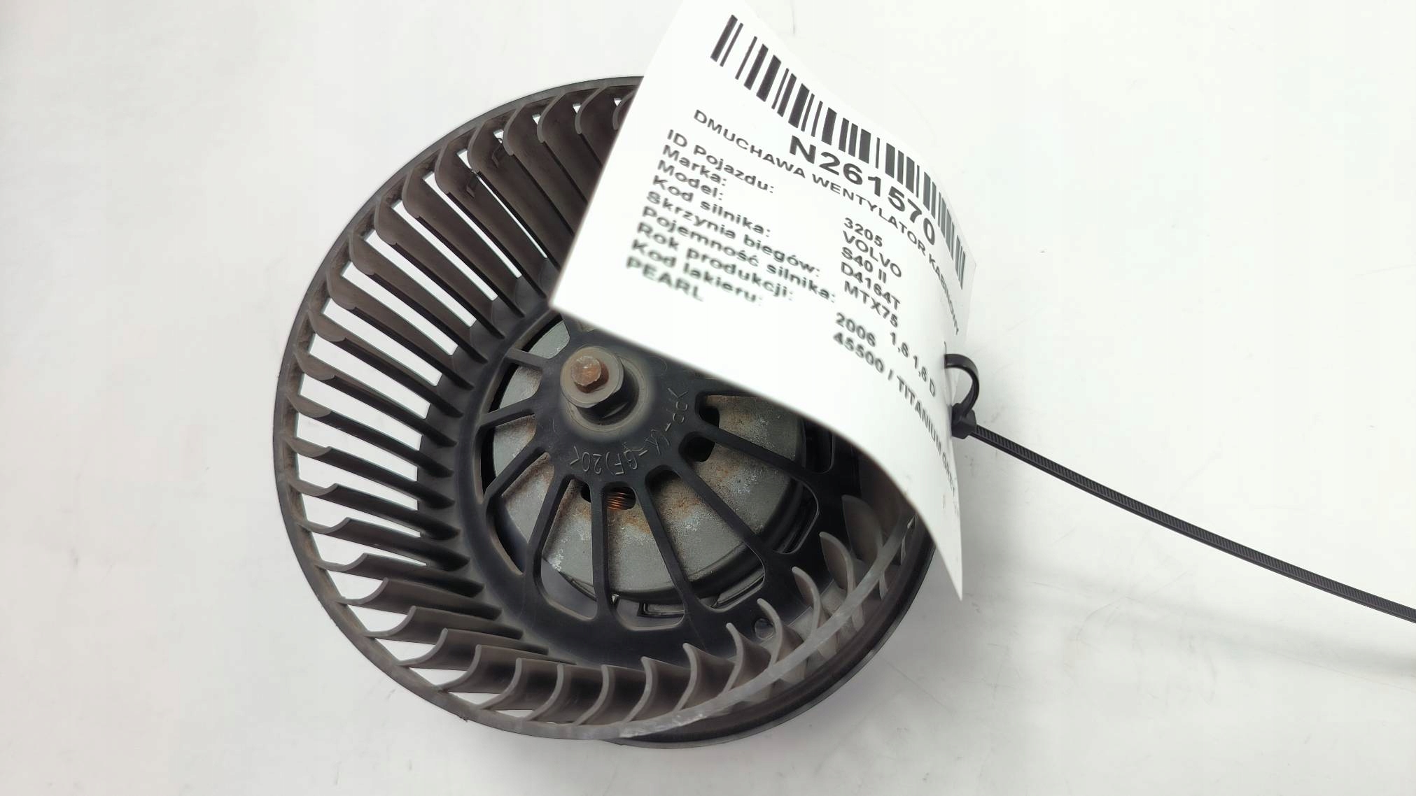heating fan cab 4M5H-18456-CD VOLVO S40 II