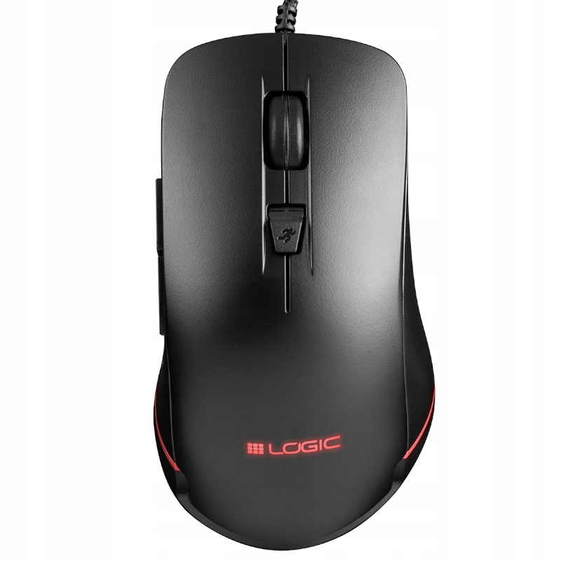 Myszka gamingowa do komputera przewodowa optyczna, przewód 1,8m 3200 Dpi