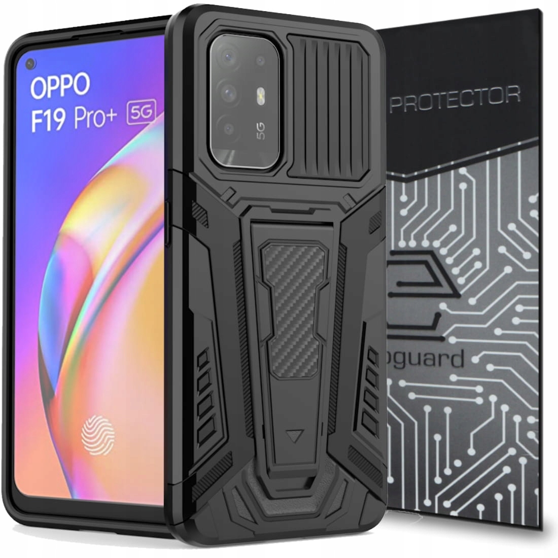 

Case Obudowa Etui Pancerne Szkło do Oppo Reno 5Z