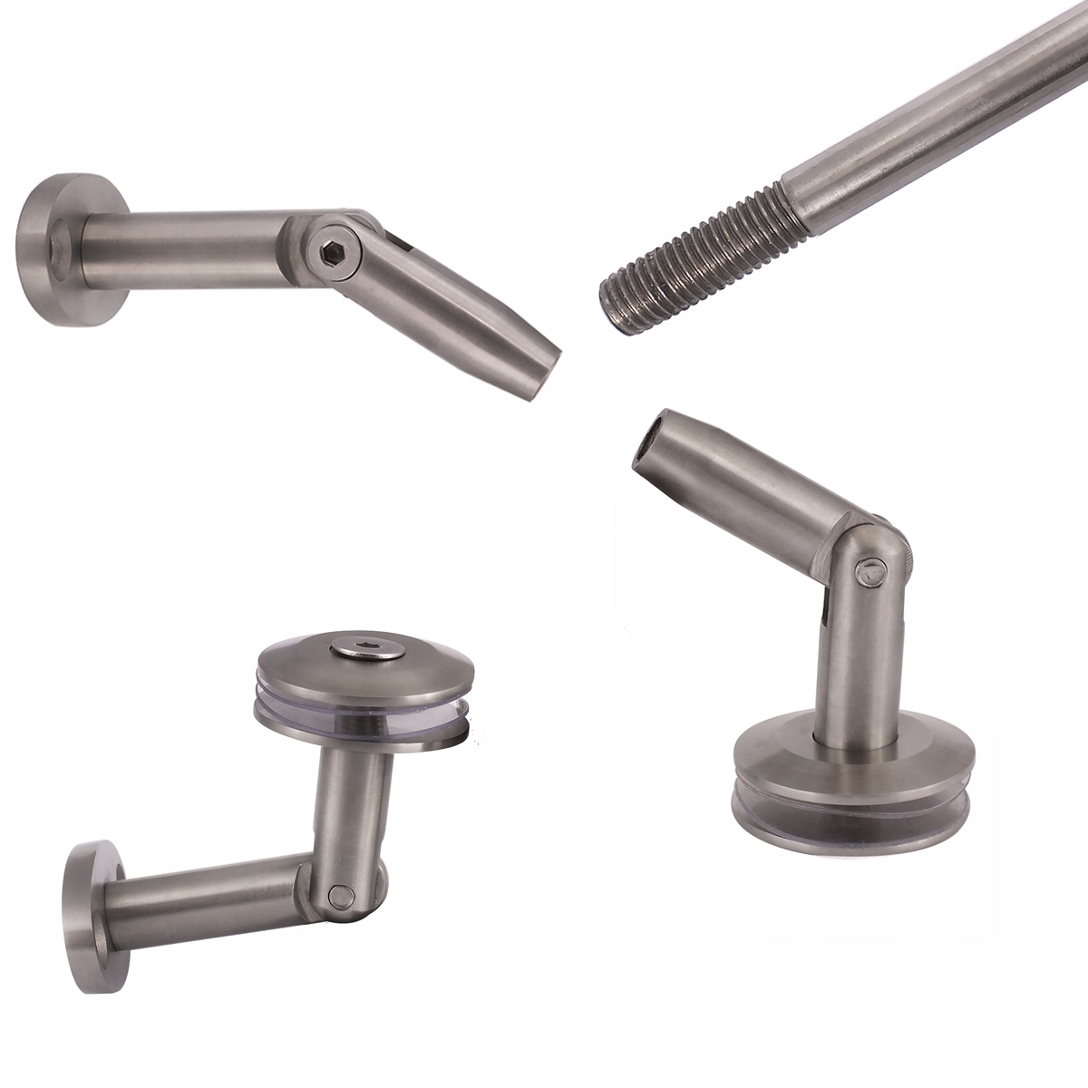 

Nierdzewne okucia do daszku szklanego Aisi 316