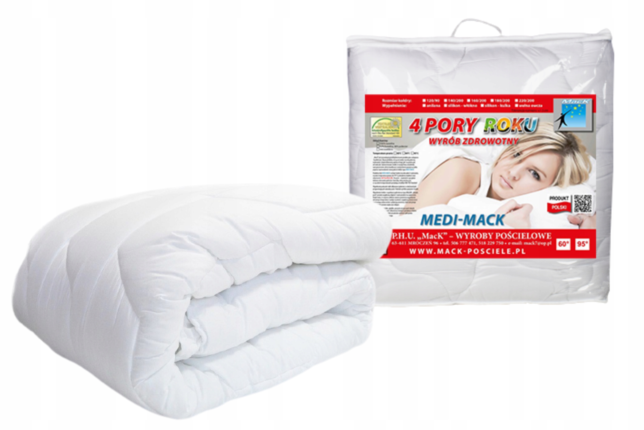 

Kołdra 160X200 Mack Polska 4 Pory Roku