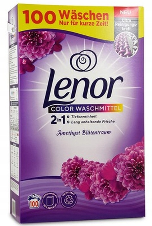 

Lenor Color proszek 6,5kg Amethyst 100pr Niemiecki