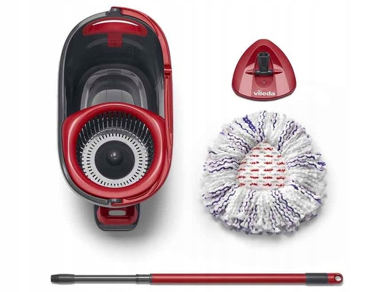

Zestaw Vileda Turbo 3w1 mop drążek wiadro