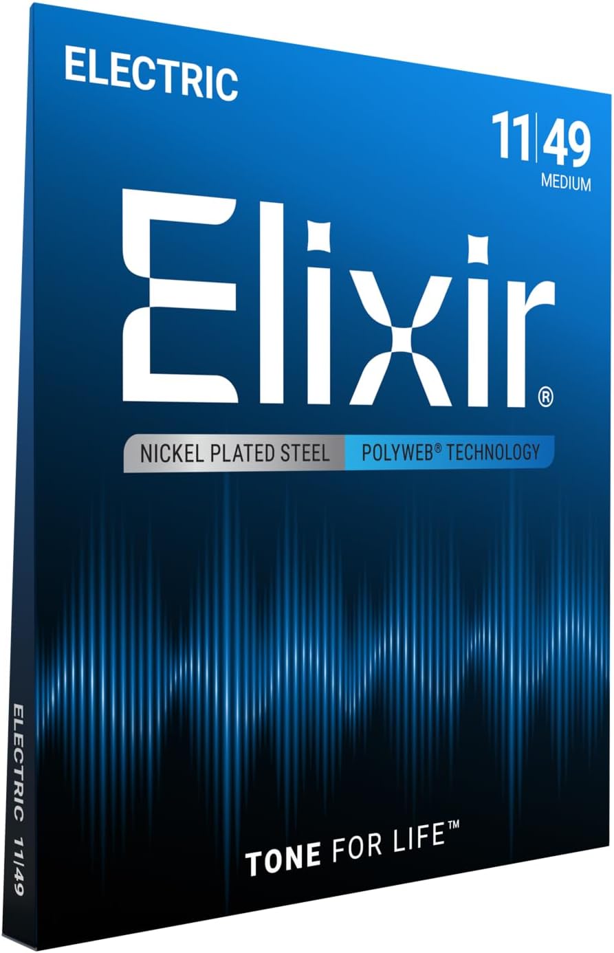 Elixir POLYWEB 11-49 struny do gitary elektrycznej