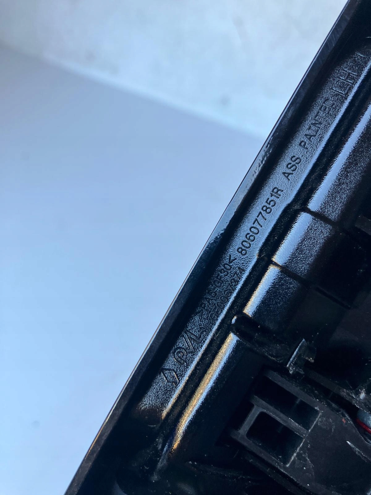 handle door left rear part MEGANE V E-TECH 806077851R