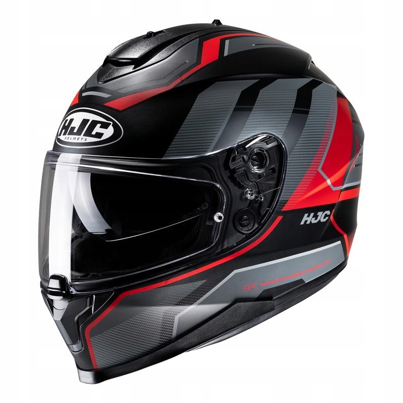 

Kask integralny Hjc C70 Nian Grey/red szary