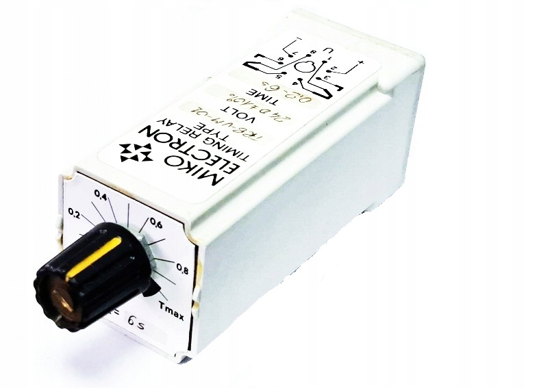 PRZEKAŹNIK CZASOWY TYP TRB-VM-01 24VDC 0,2-6s
