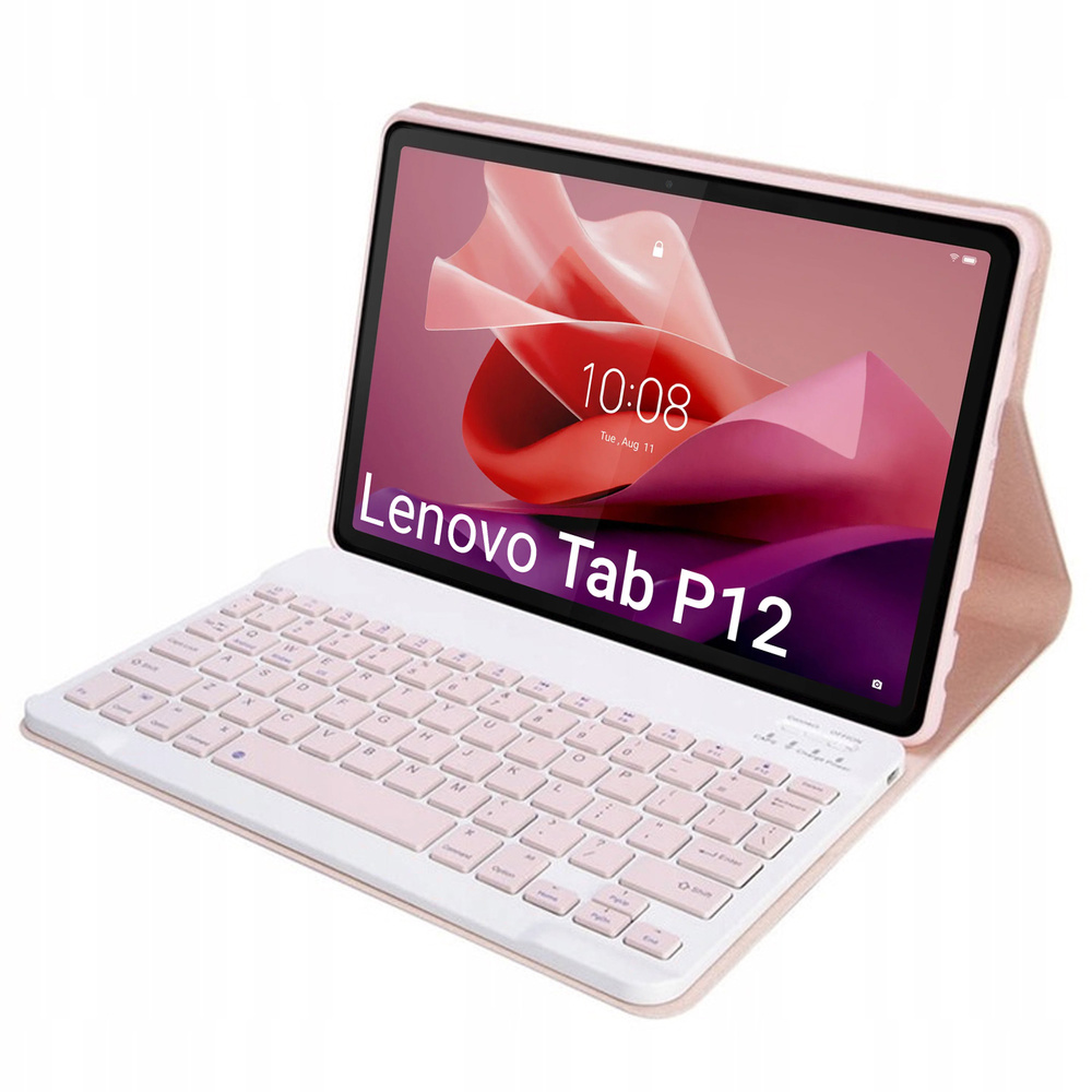 Pouzdro s magnetickou klávesnicí Bluetooth pro Lenovo Tab P12 TB-370
