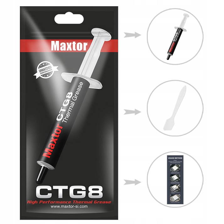 Пассивный кулер для процессора Maxtor CTG8