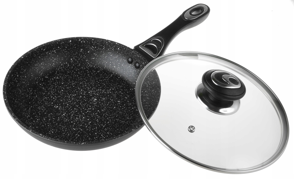 

Patelnia Marmurowa Indukcja 24cm z Pokrywką 9003