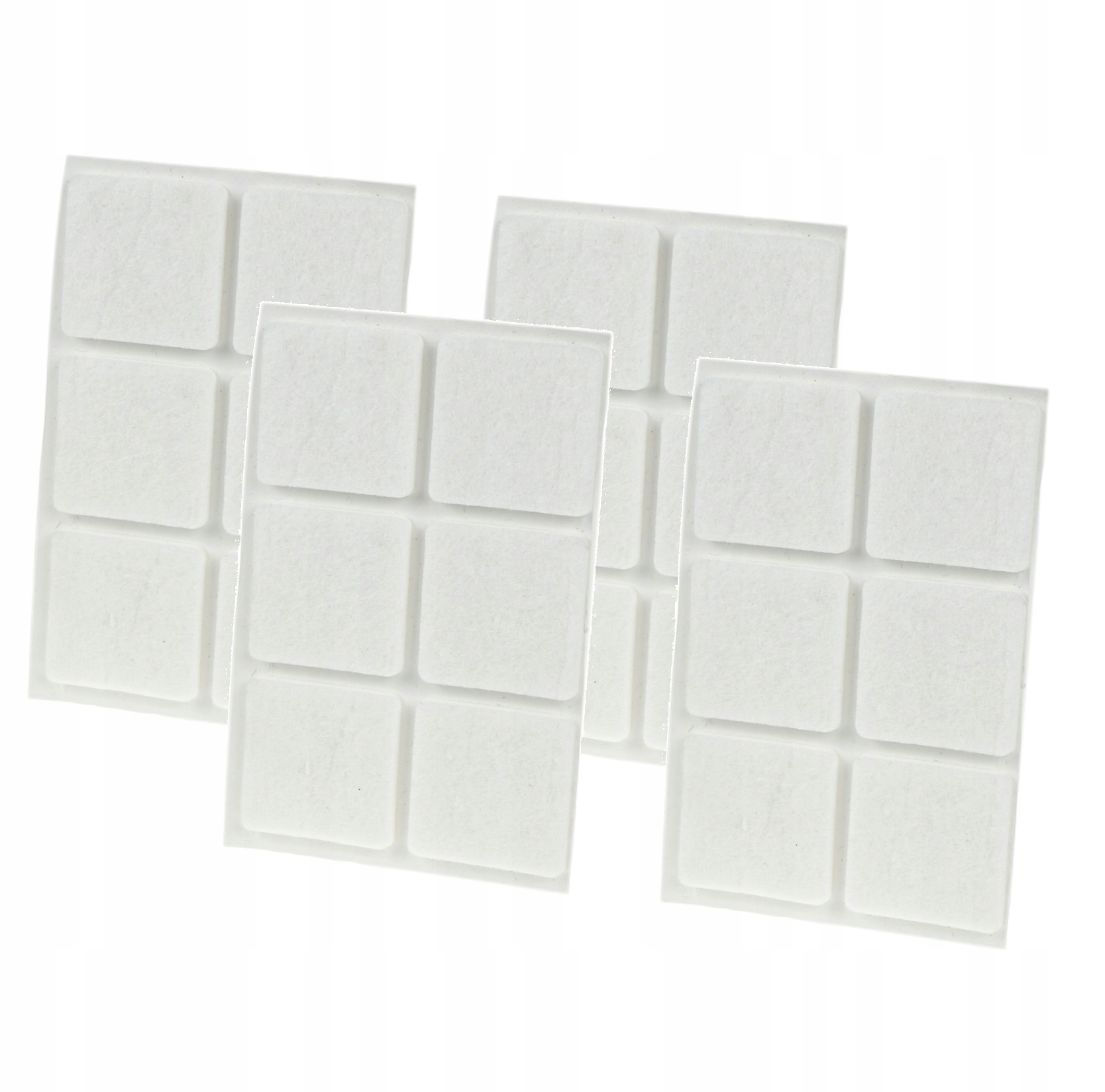 

Podkładki filcowe, filc pod meble, 30x30 mm 24szt.