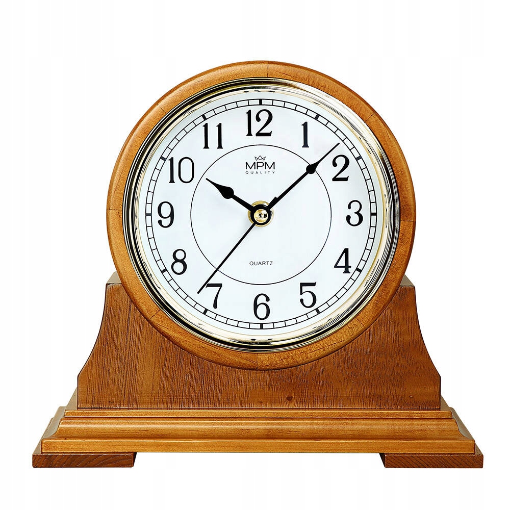 Čitateľné Drevené Krbové Hodiny Mpm E03.3887.50.A 23x21 cm