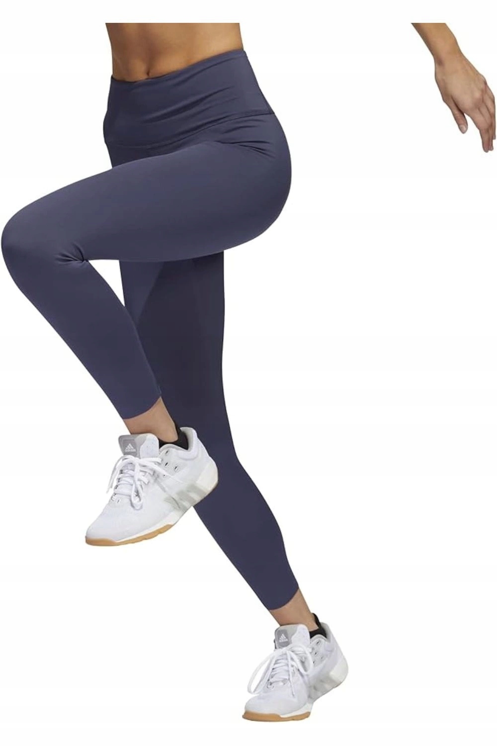 Dámské legíny Adidas Opt Luxe s přiléhavým sportovním logem 7/8 vel. L