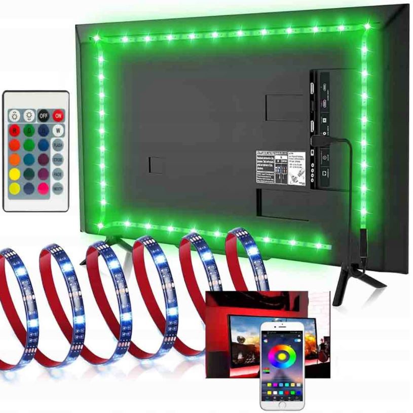 

Taśma Led 5M Rgb 5050 Bluetooth Aplikacja Mobilna