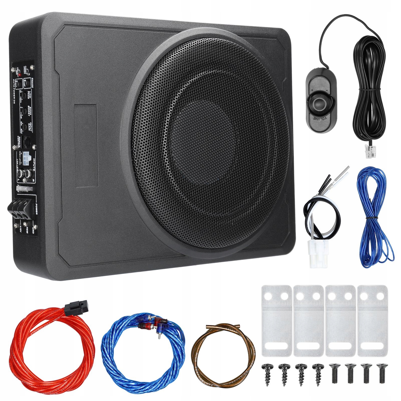 Aktywny Subwoofer 800W Pod Siedzenie Samochodowe, Do Jachtu, Łodzi Motorowej