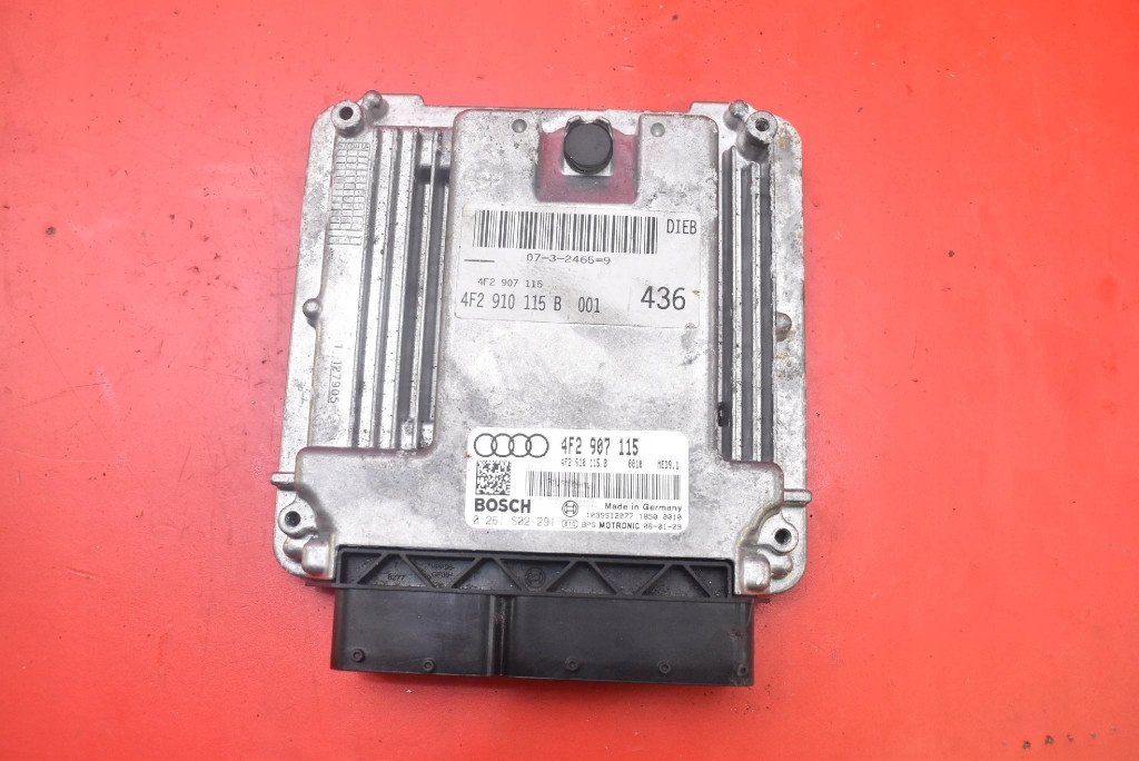 Bedienteil Computer DES MOTORS 4F2907115 AUDI A6 C6 2.0 TFSI 170 KM 04-08