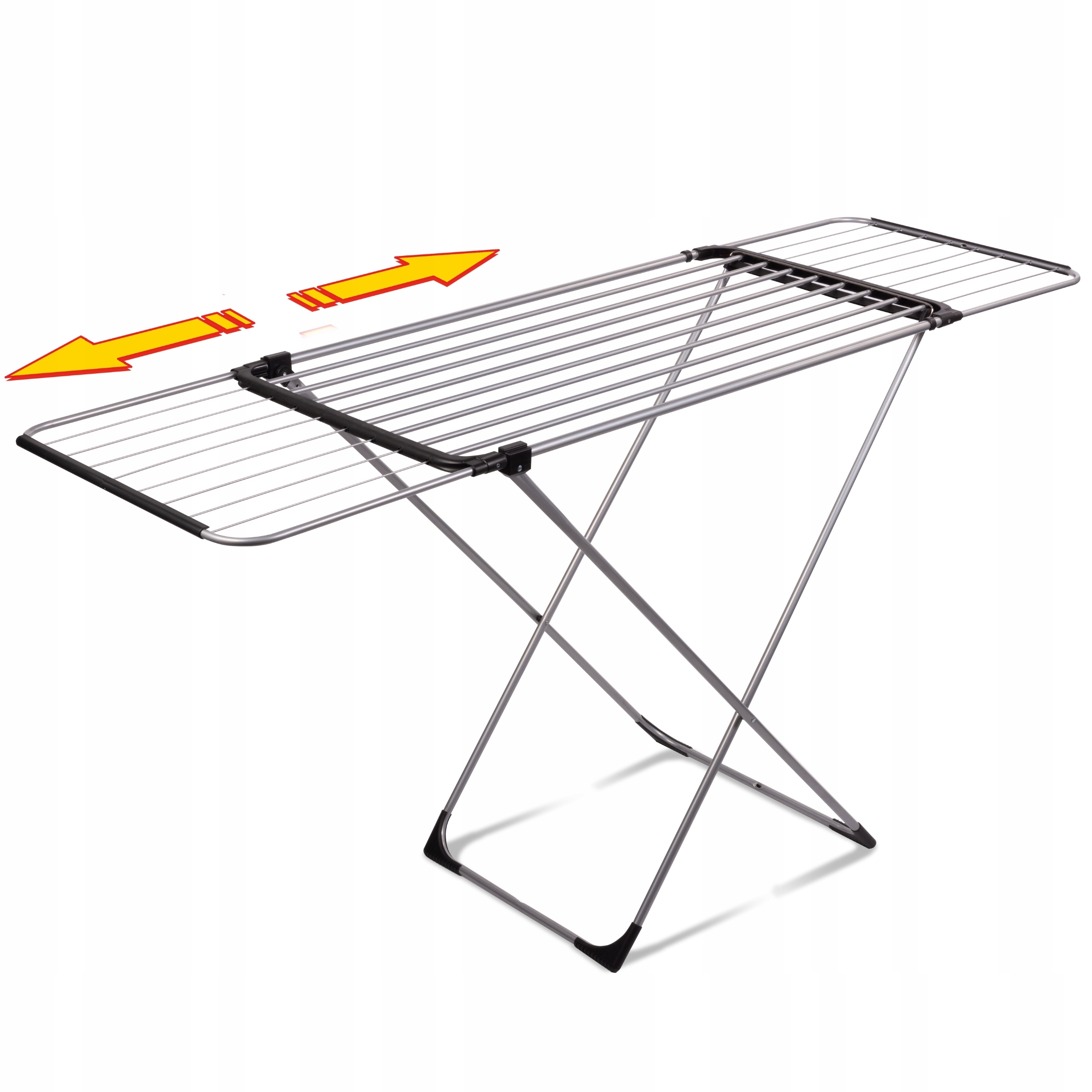 Levně Lamart LT8102 hliníkový stojanový Sušák prádla 176x55x94cm