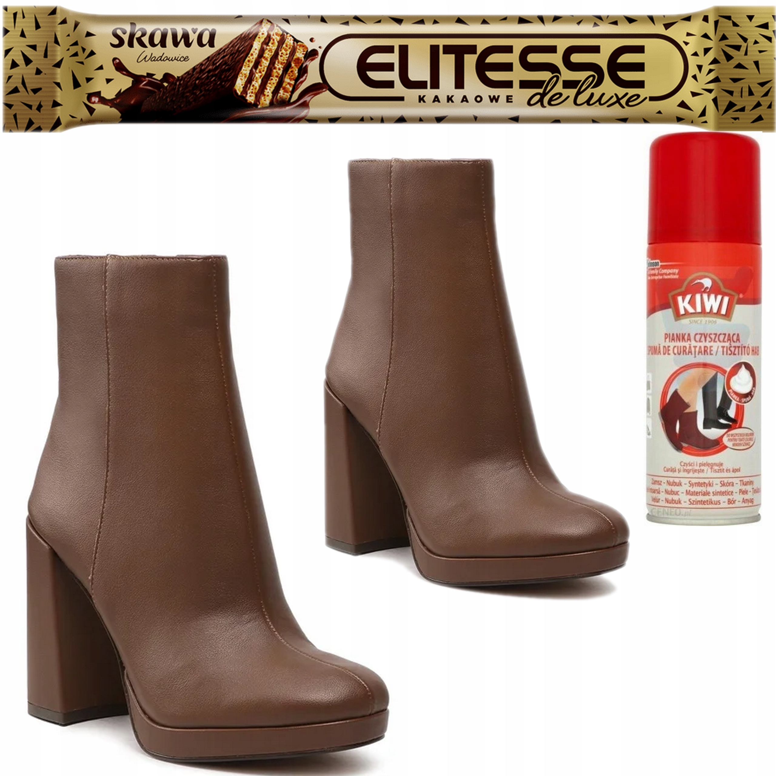 Kotníkové Boty Boty Steve Madden Main SM11001602-02002-983 Hnědé Unikát vel. 42 Nové