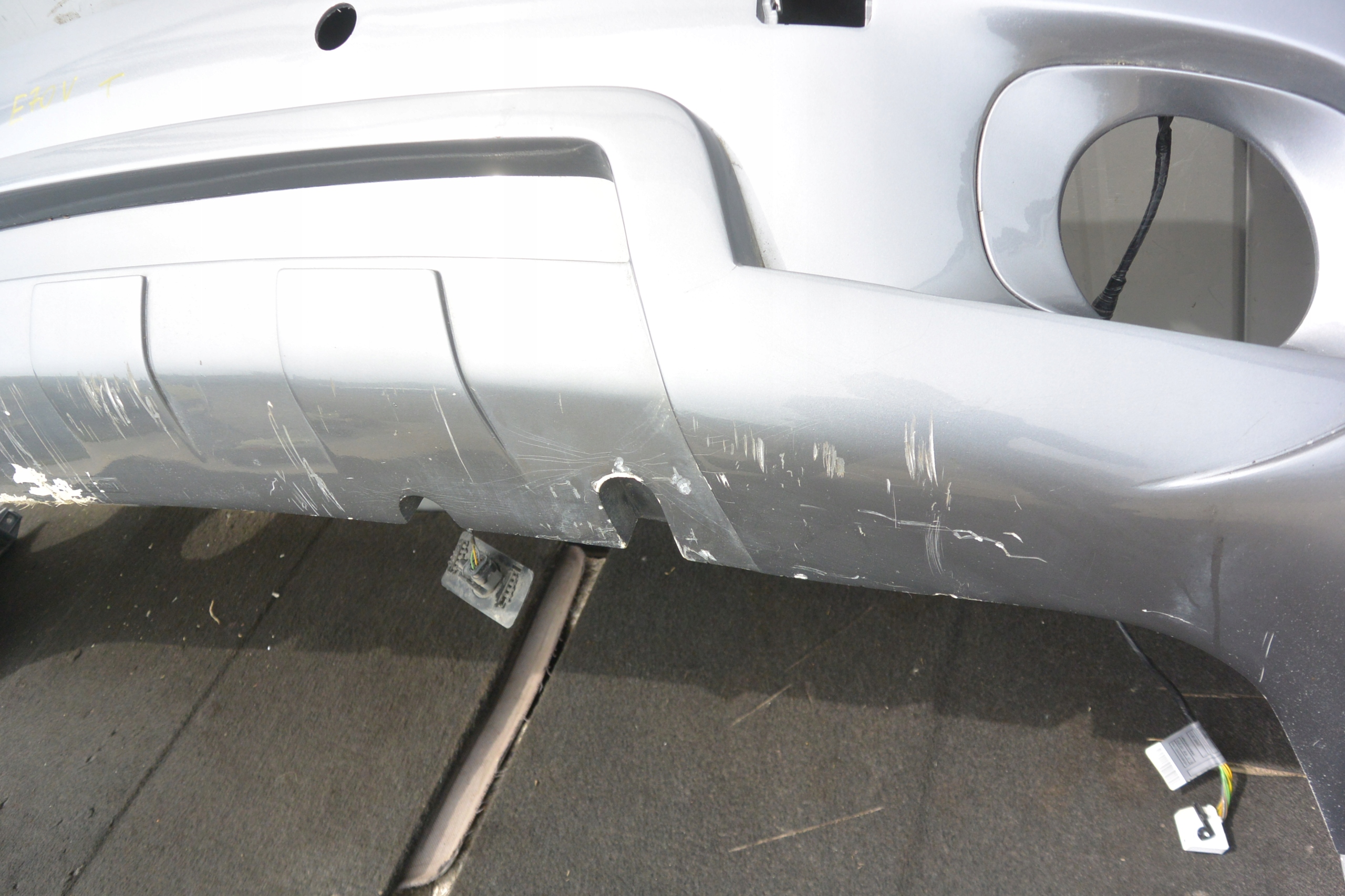 BMW X5 E70 bumper rear part SPOILER HAMANN original A52