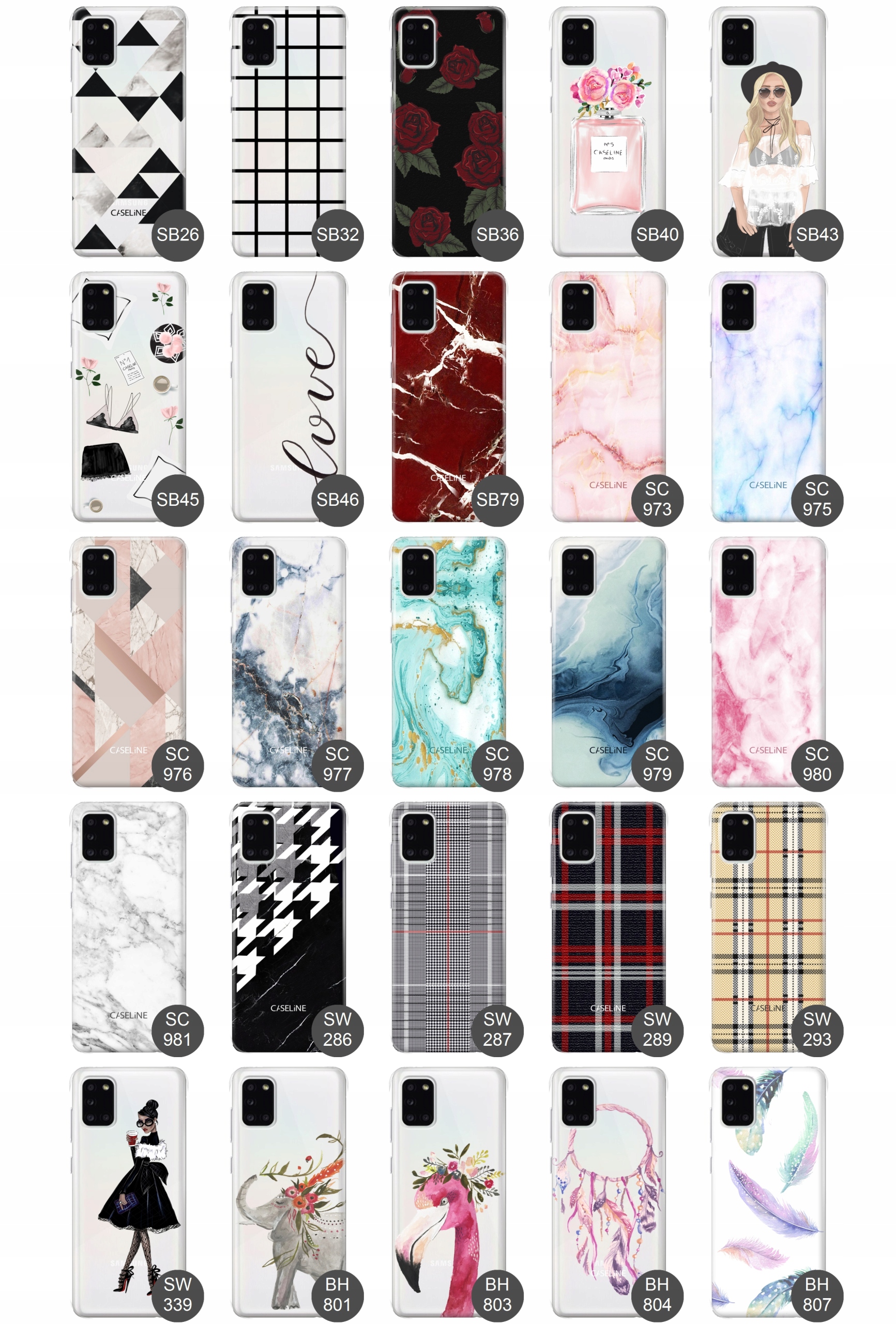 Etui do Samsung A31 guma case silikon