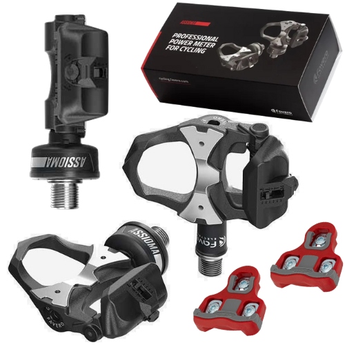 Pedály na kolo Favero Assioma Uno silniční s měřením výkonu a kadencí bloky