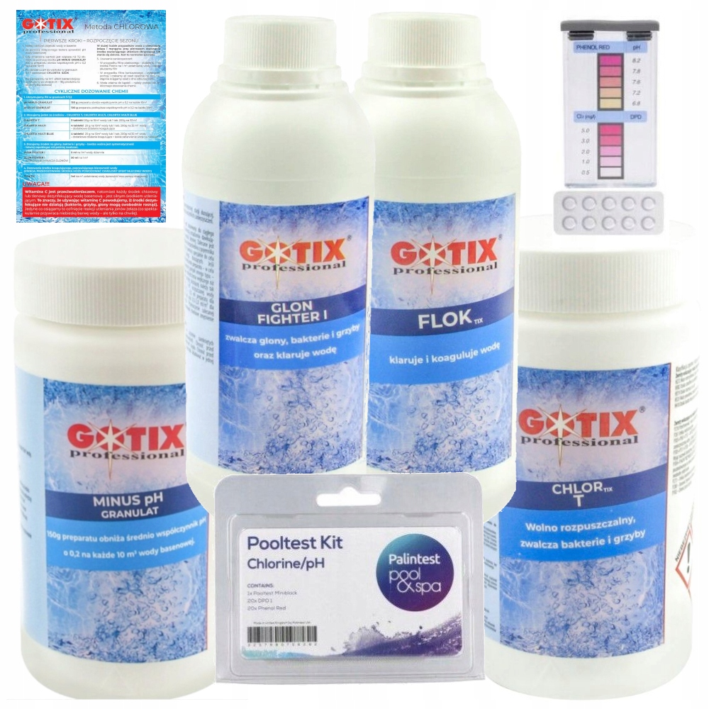 

Chemia Do Basenu Zestaw Gotix Polska 7w1