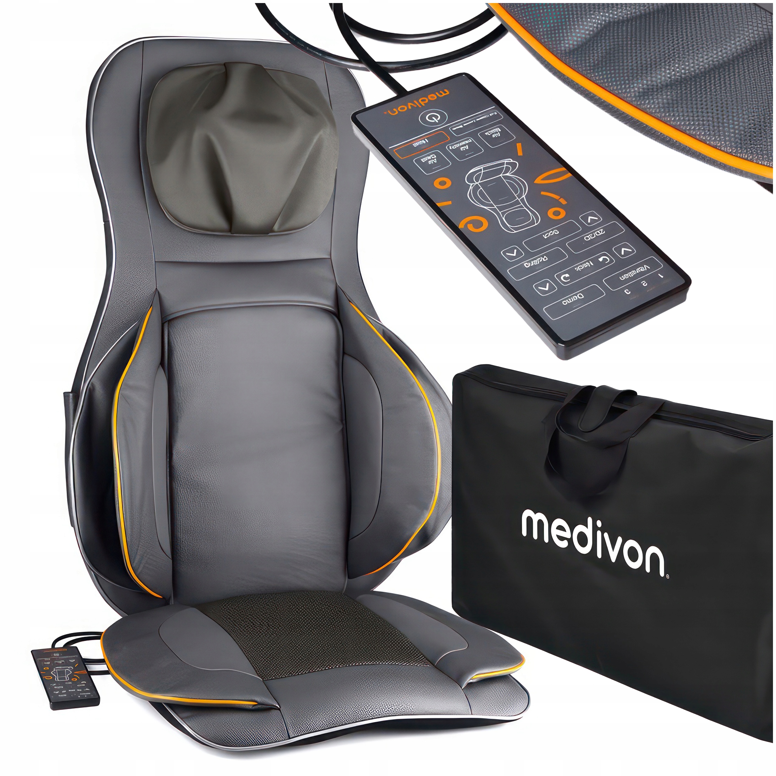 Mata Masująca Do Masażu Na Fotel Ból Pleców Masujacy Medivon Cosy Air Pro