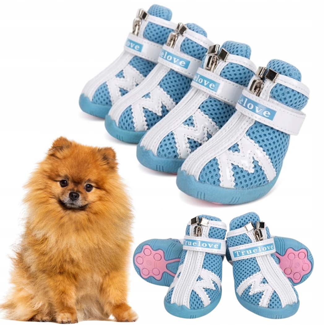 Levně Ochranné Boty Pro Malé Psy Truelove Protection XXS(1) 2,5CM Modré