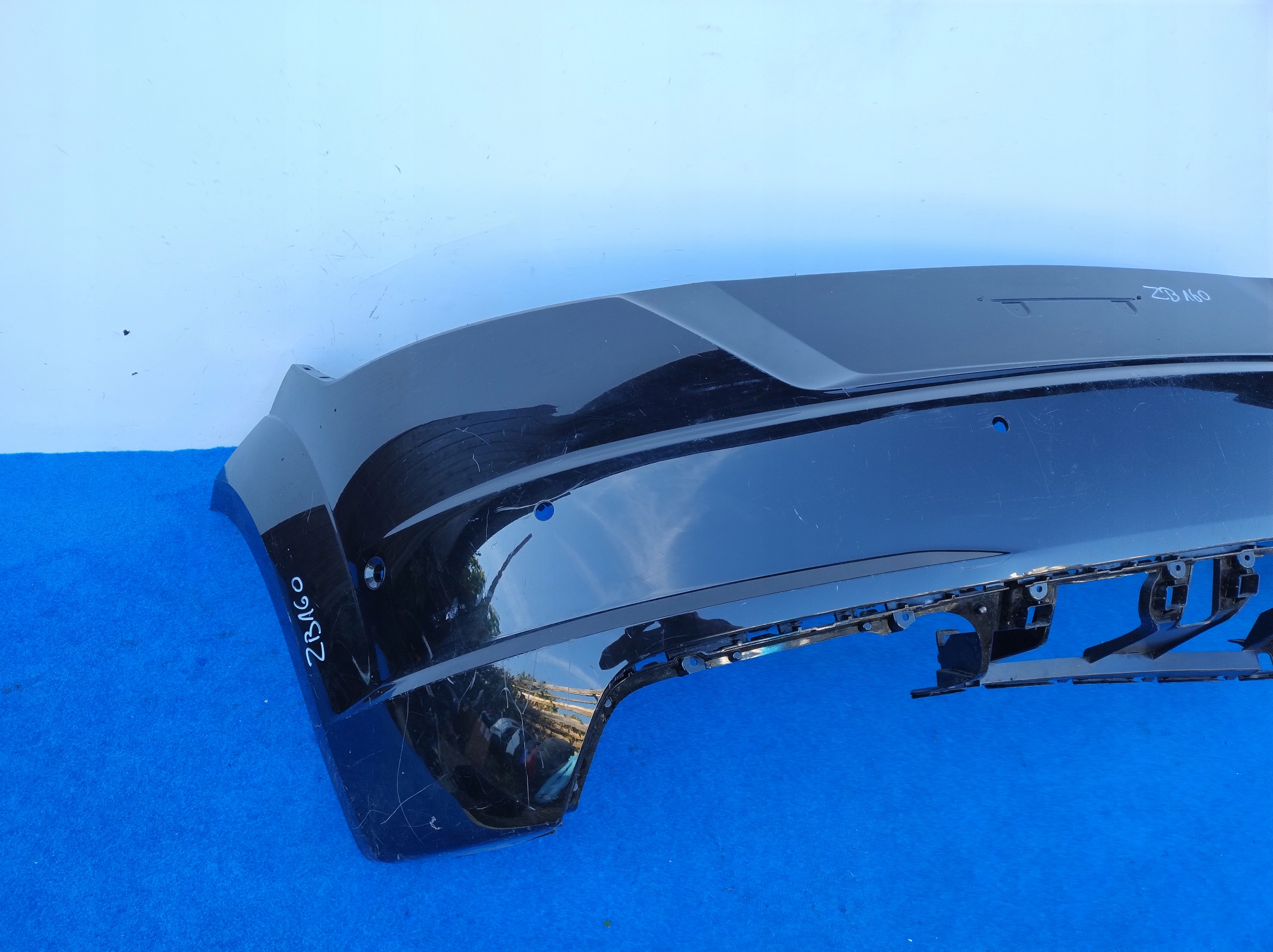 AUDI TT 8S 14-18 ROK bumper rear part 6XPDC 8S0807511C ZB160